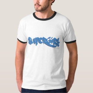 Camiseta Logo azul superchica