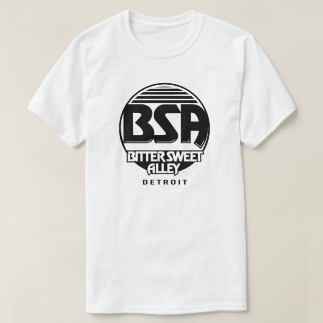 Camiseta Logo BLK de la ruta dulce amarga (original BSA) (Diseño del anverso)
