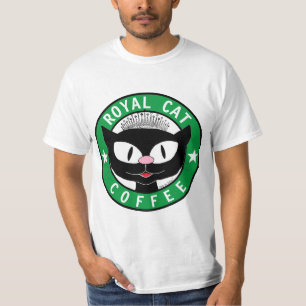 Camiseta LOGO Café GATO REAL Café de Gato Negro
