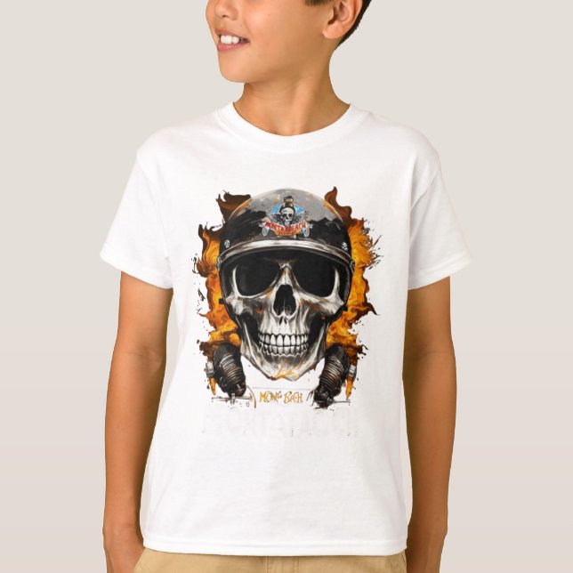 Camiseta Logo, camiseta, título "Playa Monta" Un ultrarreal (Anverso)