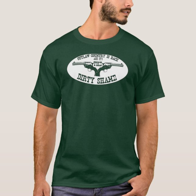 Camiseta - Logo clásico de la "Vergüenza sucia"  (Anverso)
