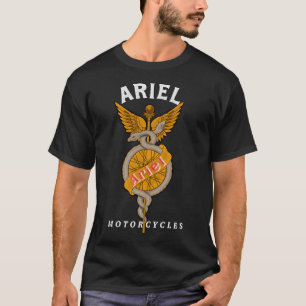 Camiseta Logo clásico de motocicletas Ariel por MotorManiac