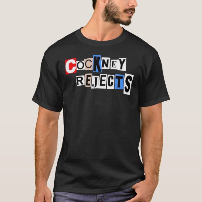 CAMISETA LOGO =COCKNEY REJECTS   (Anverso)