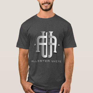 Camiseta Logo de Allister White 3D