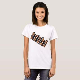 Camiseta Logo De Baloncesto Hecho Con Baloncesto,