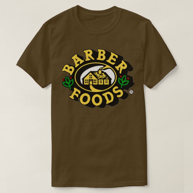 Camiseta Logo de Barber Foods (Diseño del anverso)