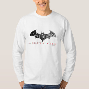 Camiseta Logo de Batman Arkham City
