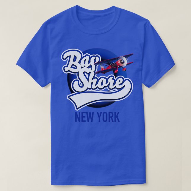 Camiseta Logo de Bay Shore New York (Diseño del anverso)