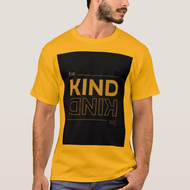 Camiseta Logo de BE KIND (Anverso)