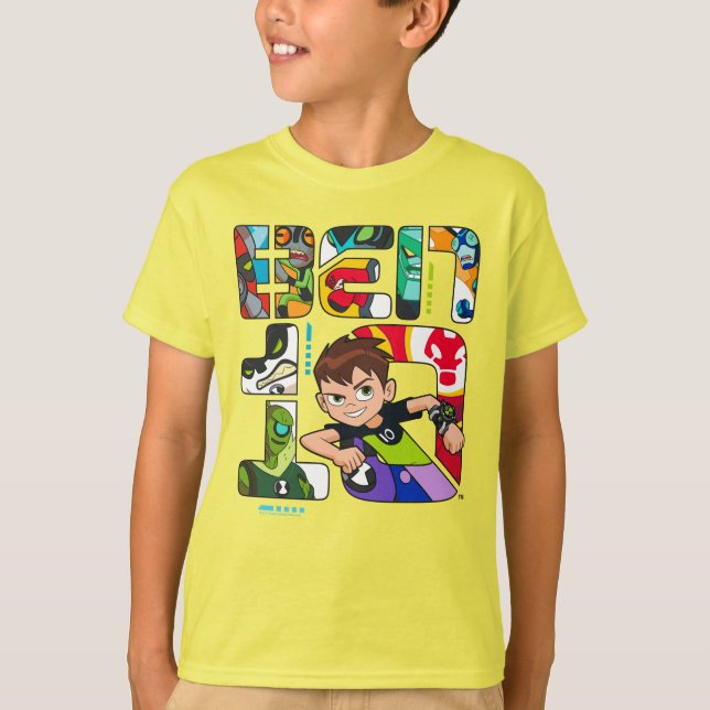 Camiseta Logo de Ben 10 Alien (Anverso)