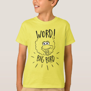 Camiseta Logo de Big Bird Skate - ¡Palabra! Gran Bird