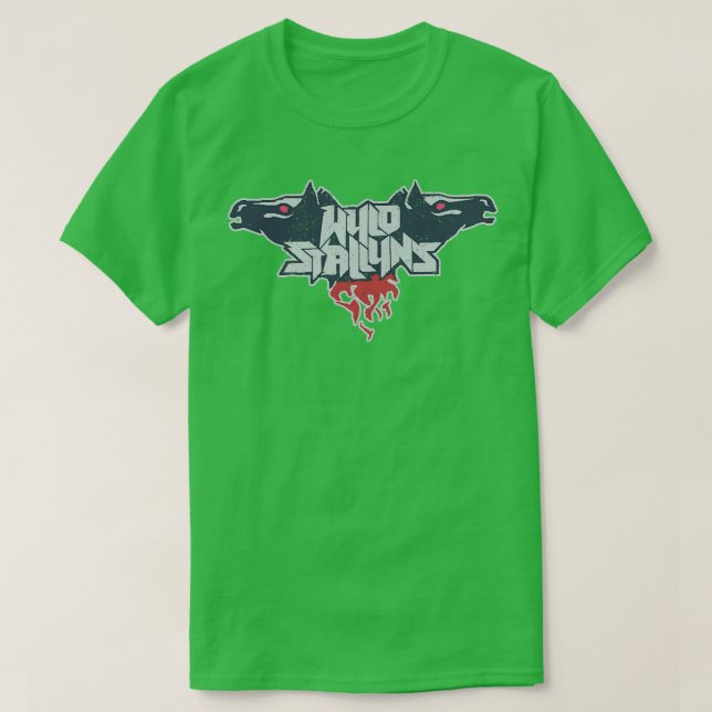 Camiseta Logo De Bill Y Ted Wyld Stallyns (Diseño del anverso)