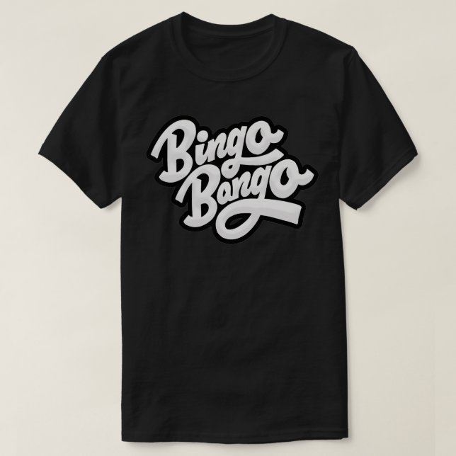 Camiseta Logo de Bingo Bango  (Diseño del anverso)