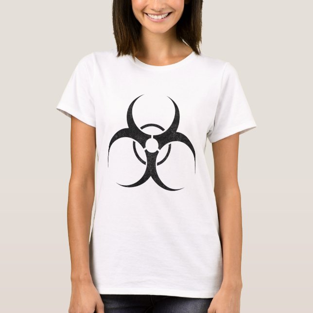 Camiseta Logo de Bio-hazard (Anverso)