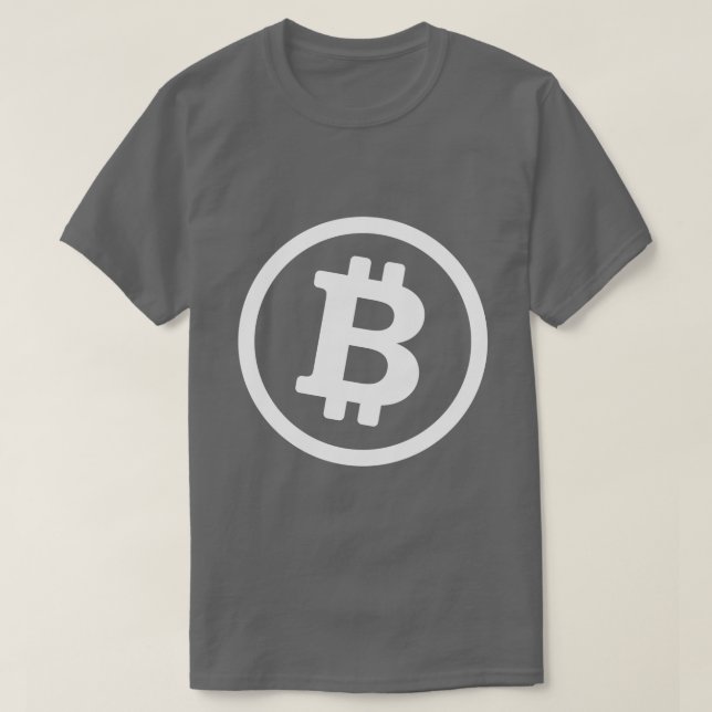 Camiseta Logo de Bitcoin (Diseño del anverso)