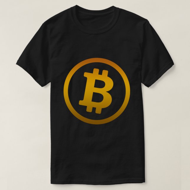Camiseta Logo de Bitcoin (Diseño del anverso)