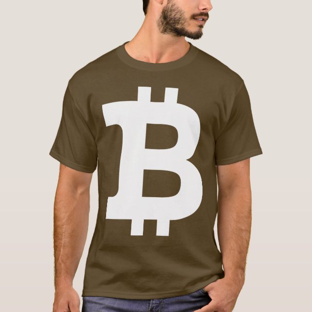 Camiseta Logo de Bitcoin (Anverso)