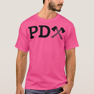 Camiseta Logo de Black PDAxe