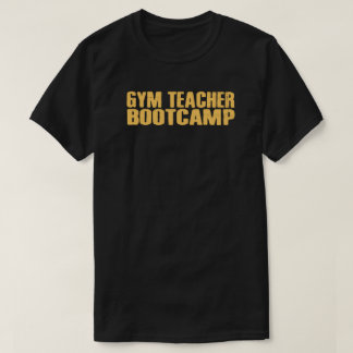 Camiseta Logo de Bootcamp de Profesor de Gimnasia