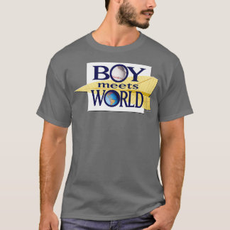 Camiseta Logo de Boy Meets World Show Premium