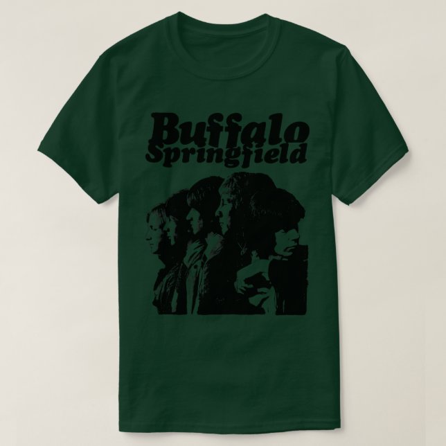 Camiseta Logo de Buffalo Springfield (Diseño del anverso)