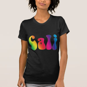 Camiseta Logo de Cali Tie-Dye California Hippie