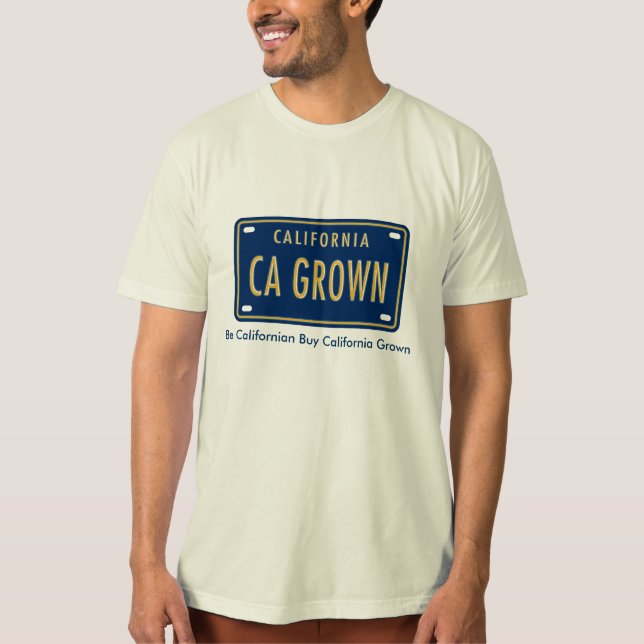 Camiseta Logo de California Grown Organic T-Shirt (Anverso)