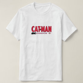 Camiseta Logo de Cat-Man Comics