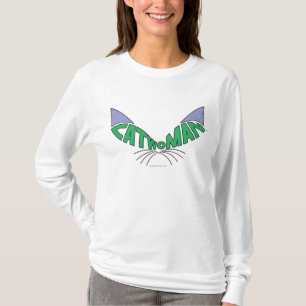 Camiseta Logo de Catwoman Green