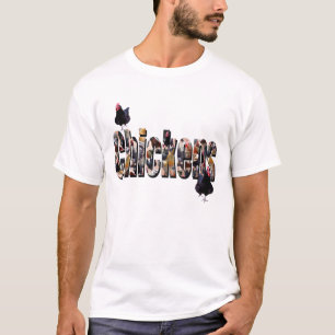 Camiseta Logo de Chickens Picture,