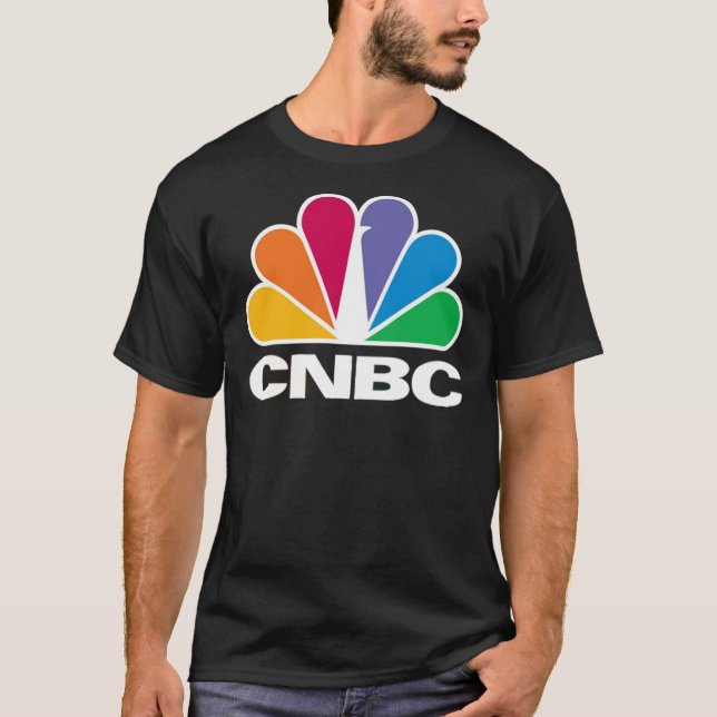 Camiseta Logo de CNBC - White Essential  (Anverso)