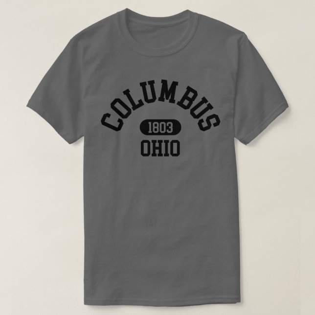 Camiseta Logo de Columbus Vintage (Diseño del anverso)