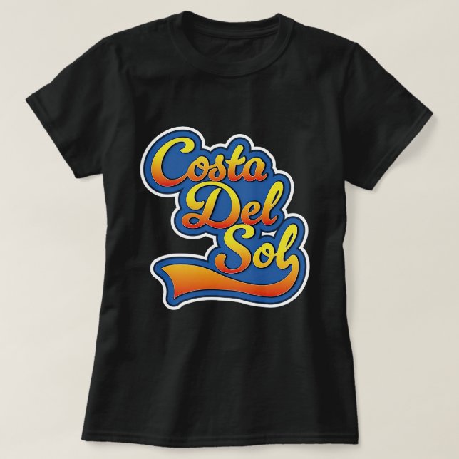 Camiseta Logo de Costa del Sol (Diseño del anverso)