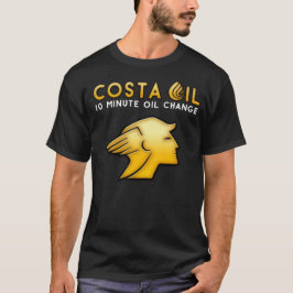 Camiseta Logo de Costa Oil Square Tee oscuro