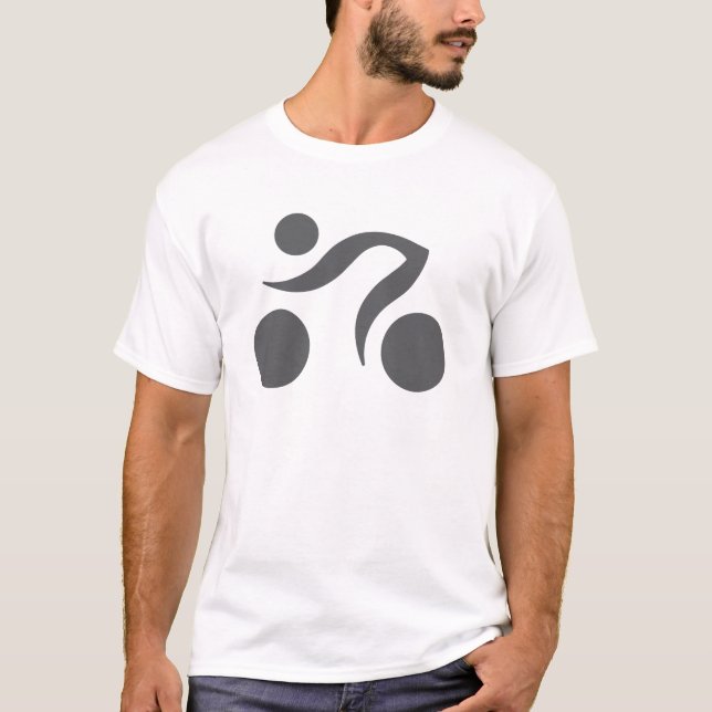 Camiseta Logo de Cycling cool (Anverso)