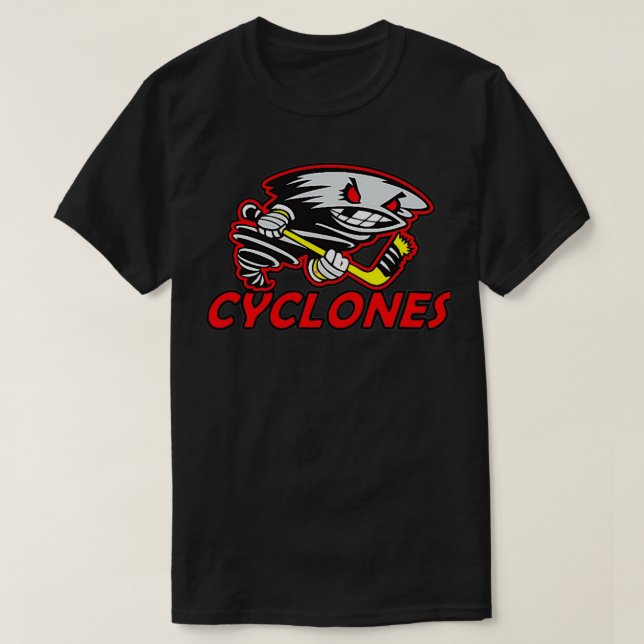 Camiseta Logo de Cyclones Hockey (Diseño del anverso)