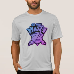 Camiseta Logo de degradado Max's All Stars Gradient