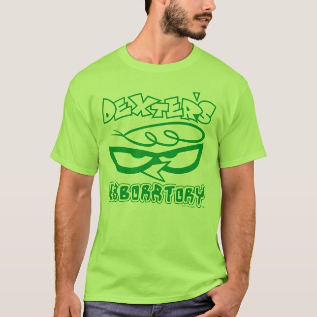 Camiseta Logo de Dexter's Laboratory Face (Anverso)
