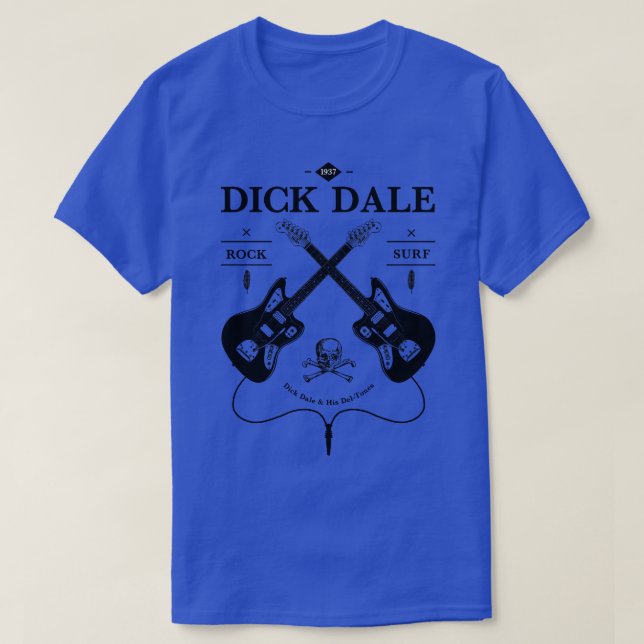 Camiseta Logo de Dick Dale Fender (Diseño del anverso)