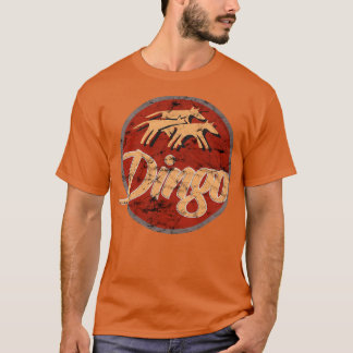 Camiseta Logo de Dingo Dog Vintage