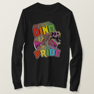 Camiseta Logo de Dino Pride