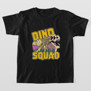 Camiseta Logo de Dino Squad