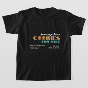 Camiseta Logo de doble cookies, recaudación de fondos para