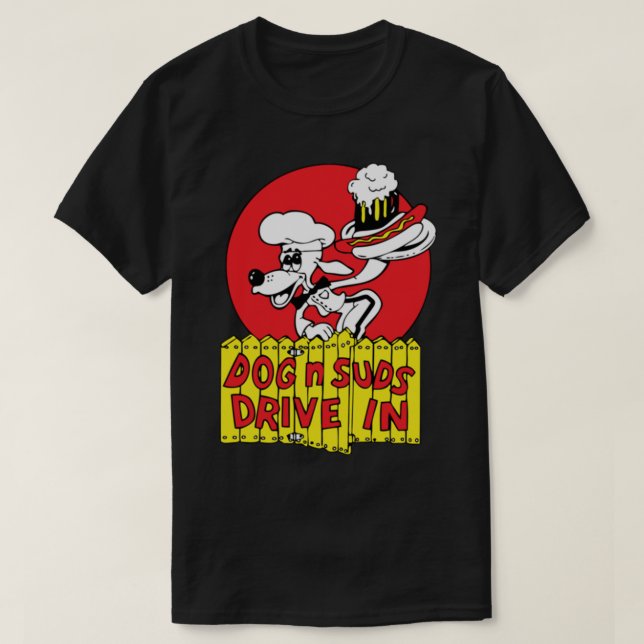 Camiseta Logo de Dogs n suds (Diseño del anverso)