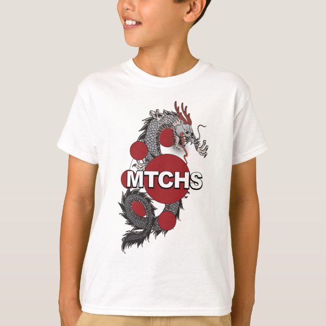 Camiseta Logo de Dragon de MTCHS (Anverso)