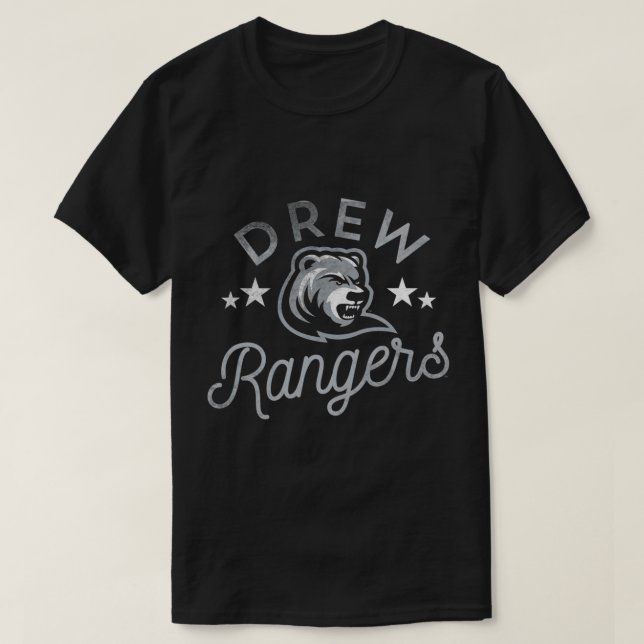 Camiseta Logo de Drew University Rangers T-Shirt (Diseño del anverso)