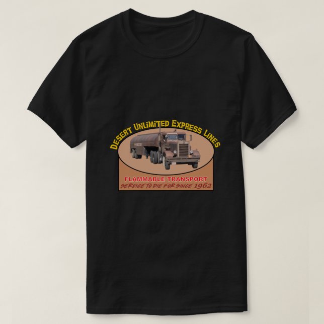 Camiseta Logo de DUEL Truck - Peterbilt - Movie Classic T-S (Diseño del anverso)