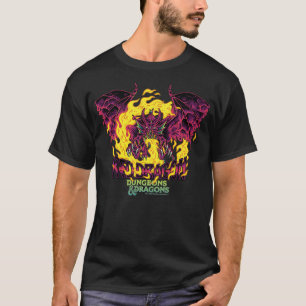 Camiseta Logo de Dungeons & Dragons Red Dragon