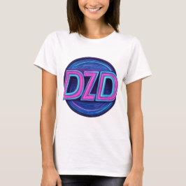 Camiseta Logo de DZD Mujeres temáticas de los años 80