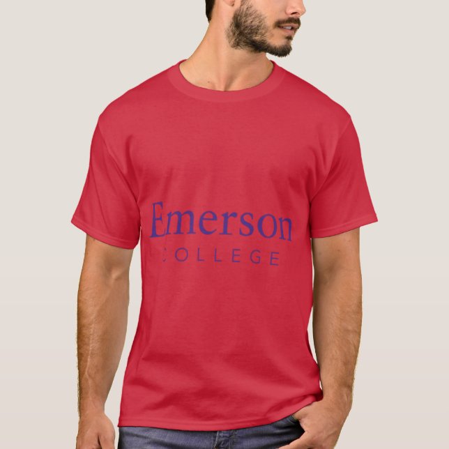 Camiseta Logo de Emerson College (Anverso)